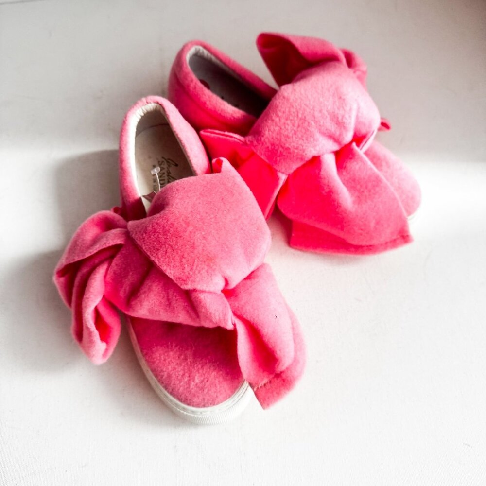Joshua Sanders Pink Bow Detail Sneakers 5